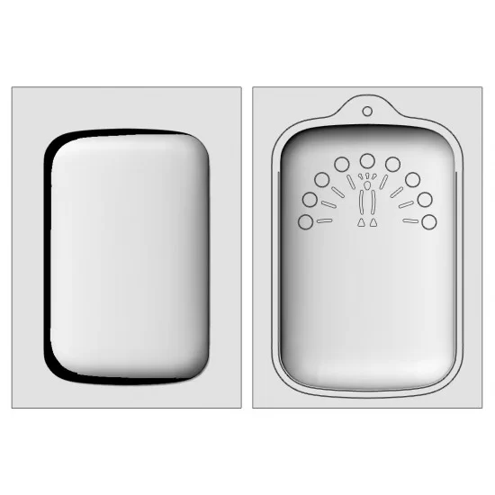 Zippo, Peacock, hand warmer, sleeve, case, mold, mould